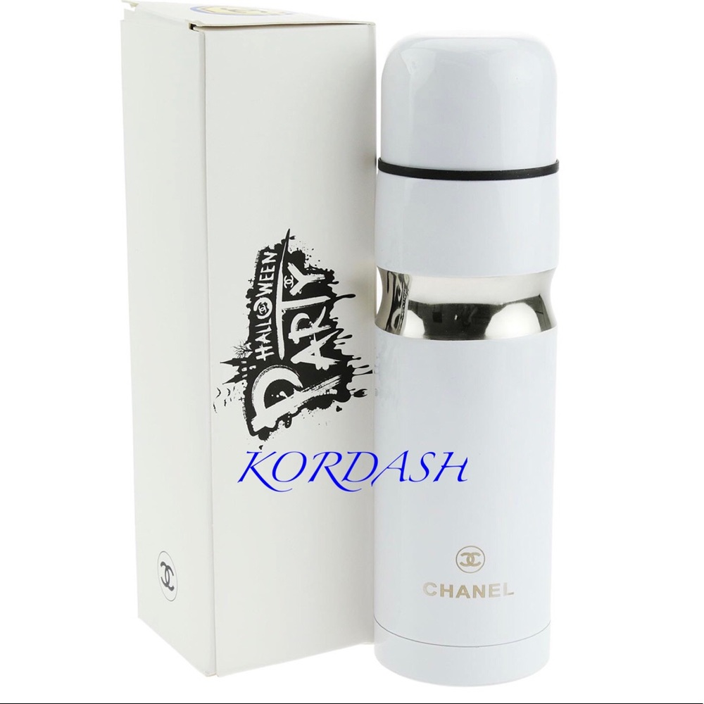 VIP GIFT White Stainless Steel Thermos